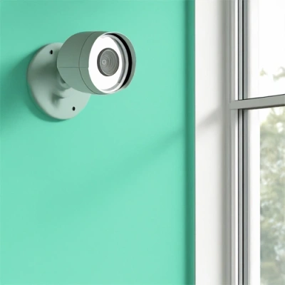Youngstown vivint camera facing a window
